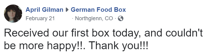 German Food Box Review