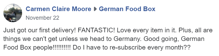 German Food Box Review